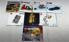 Load image into Gallery viewer, Lot Of 8 Pcs Assorted Lego Multicolor Mixed Various Instruction Manuals
