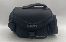 Load image into Gallery viewer, Sony Handycam DCR-DVD105 Silver 20x Optical Zoom Handheld Camcorder With Case
