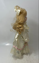 Load image into Gallery viewer, Curly Blonde Hair Blue Eyes Decorative Childrens Porcelain Doll With Outfit
