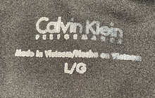 Load image into Gallery viewer, Calvin Klein Performance Mens Black Micro Print Short Sleeve Polo Shirt Size L
