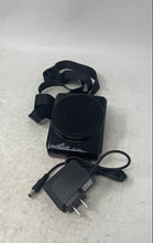 Load image into Gallery viewer, Voice Booster Model MR 1505 Black Voice Amplifier With Adapter Not Tested
