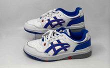 Load image into Gallery viewer, Asics Mens EX89 1201A476 White Blue Low Top Lace-Up Sneaker Shoes Size 11
