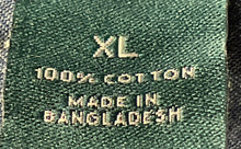 Load image into Gallery viewer, Perry Ellis Mens Blue Striped Print Cotton Long Sleeve Button-Up Shirt Size XL
