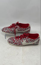 Load image into Gallery viewer, Nike Womens Cortez LIB QS 528713-600 Red White Flower Print Running Shoes Size 8
