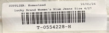 Load image into Gallery viewer, Lucky Brand Womens Blue Stretch High Rise Skinny Leg Ankle Jeans Size 4/27
