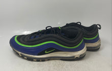 Load image into Gallery viewer, Nike Mens Air Max 97 CW5419-400 Black Green Blue Low Top Sneakers Shoes Size 13

