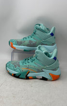 Load image into Gallery viewer, Mens Multicolor Printed Lace-Up High Top Sport Basketball Shoes Size 41
