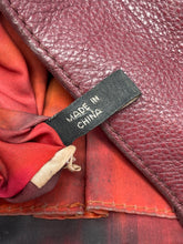 Load image into Gallery viewer, Authentic Marc By Marc Jacobs Womens Burgundy Leather Shoulder Handbags Damaged
