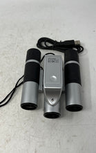 Load image into Gallery viewer, Black Gray Outdoor Digital 10x25 Camera Binoculars With Cable Not Tested
