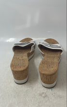 Load image into Gallery viewer, Michael Kors Womens Warren White Open Toe Wedge Heel Slide Sandals Size 11
