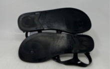 Load image into Gallery viewer, Michael Kors Womens Mallory Black Jelly Flat Thong Sandals Size 10
