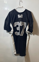 Load image into Gallery viewer, Badger Sport Unisex Black Eaton's Neck McG #37 Football Jersey Size XL
