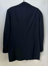 Load image into Gallery viewer, Malibu Mens Blue Long Sleeve Notch Lapel Collar Two-Button Blazer Size 54
