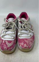 Load image into Gallery viewer, Nike Womens Air Jordan 11 Retro Low Pink Low Top Lace-Up Sneaker Shoes Size 9
