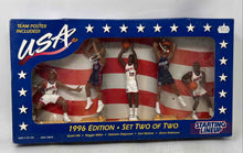 Load image into Gallery viewer, Kenner Starting Lineup USA Basketball Team Minis Athlete Action Figures In Box

