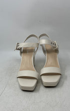 Load image into Gallery viewer, Marc Fisher Womens Lukey Ivory Wedge Heel Ankle Strap Sandals Size 8 M
