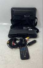 Load image into Gallery viewer, RCA Model DRC6296 Black 9" Screen Twin Mobile DVD Player System In Case Untested
