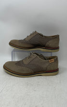 Load image into Gallery viewer, Lacoste Mens Sherbrooke Brogue 2 Taupe Brown Wingtip Oxford Dress Shoes Size 8
