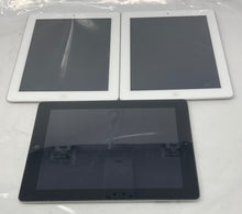 Load image into Gallery viewer, Lot Of 3 Pcs Apple iPads Model A1395 iOS Tablets Not Tested Locked For Parts
