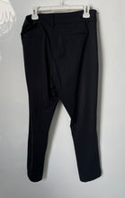 Load image into Gallery viewer, Michael Kors Womens Black Flat Front Pockets Straight Leg Dress Pants Size 14

