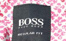 Load image into Gallery viewer, Hugo Boss Mens Multicolor Plaid Regular Fit Short Sleeve Button-Up Shirt Size L
