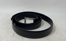 Load image into Gallery viewer, Kenneth Cole Mens Black Silver Adjustable Strap Buckle Classic Dress Belt

