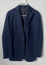 Load image into Gallery viewer, Acquaviva Mens JOKY SP Navy Blue Long Sleeve Two Button Blazer Size 38R
