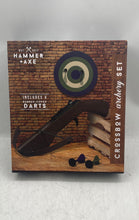 Load image into Gallery viewer, Hammer &amp; Axe Wooden Toy Crossbow Archery Set W/ Target Board And 4 Rubber Darts
