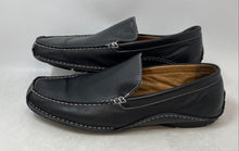 Load image into Gallery viewer, Steve Madden Mens Novo Black Leather Moc Toe Slip-On Driving Loafer Shoes Sz 13
