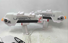 Load image into Gallery viewer, Laser X Two Player Laser Tag Blasters And Vests Gaming Set 4 Pcs Not Tested

