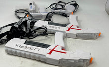 Load image into Gallery viewer, Laser X Two Player Blaster &amp; 3 Mini Gun Laser Tag Game Set Untested
