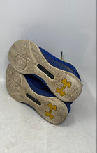 Load image into Gallery viewer, Under Armour Mens Steph Curry 3 Blue Yellow Lace-Up Sneaker Shoes Size 10
