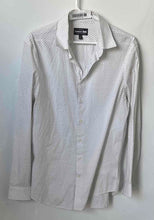 Load image into Gallery viewer, Express Mens 1MX Multicolor Printed Extra Slim Long Sleeve Dress Shirt Size S

