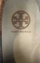 Load image into Gallery viewer, Authentic Tory Burch Womens Murphey Brown Leather Sneaker Shoes Size 7 M Damaged
