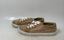 Load image into Gallery viewer, Michael Kors Womens Light Brown Signature Print Sneaker Shoes Size 5
