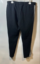 Load image into Gallery viewer, Bugatchi Uomo Mens Black Elastic Waist Zipper Pockets Track Pants Size Large
