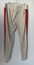 Load image into Gallery viewer, Guess Womens Beige Red Navy Pockets Straight Leg Sweatpants Size Medium
