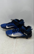 Load image into Gallery viewer, Nike Mens Alpha Menace 2 Shark AQ7653-402 Blue Lace-Up Football Cleats Size 13
