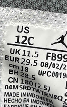 Load image into Gallery viewer, Nike Boys Air Jordan Stay Loyal 3 Gray Hook &amp; Loop Sneaker Shoes Size 12C

