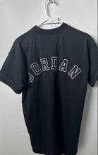 Load image into Gallery viewer, Nike Jordan Mens Black Mesh Flight Line Jordan #23 Basketball-NBA T-Shirt Sz XS
