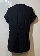 Load image into Gallery viewer, Fashion Nova Womens Black Safari Trip Utility One-Piece Romper Size Medium
