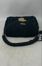 Load image into Gallery viewer, Dulce Trapillo Womens Green Crochet Inner Pockets Shoulder Bag
