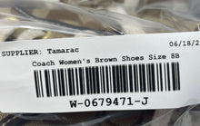 Load image into Gallery viewer, Coach Womens Barrett C106 Brown Lace-Up Low Top Sneakers Shoes Size 8 B
