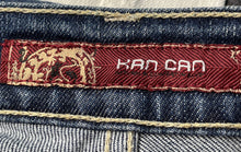 Load image into Gallery viewer, KanCan Womens Blue Denim Medium Wash 5-Pocket Design Bootcut Leg Jeans Size 5
