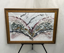 Load image into Gallery viewer, Abstract Textured Surface Signed Home Wall Decor Framed Art Painting
