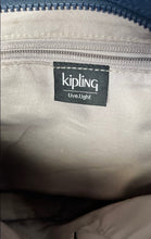Load image into Gallery viewer, Kipling Womens Angie Dark Blue Adjustable Strap Pockets Zip Top Crossbody Bag
