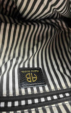 Load image into Gallery viewer, Alexis Bendel Womens Black Vegan Leather Inner Pockets Chic Tote Bag
