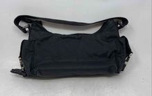 Load image into Gallery viewer, Lauren Ralph Lauren Womens Black Inner Pocket Adjustable Strap Shoulder Purse
