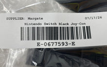 Load image into Gallery viewer, Nintendo Switch Official Joy-Con Black Wireless Connector Grip Controller

