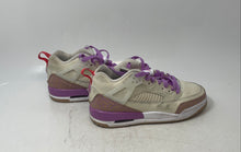 Load image into Gallery viewer, Nike Kids Air Jordan Spizike Low Beige Purple Lace-Up Sneaker Shoes Size 5Y
